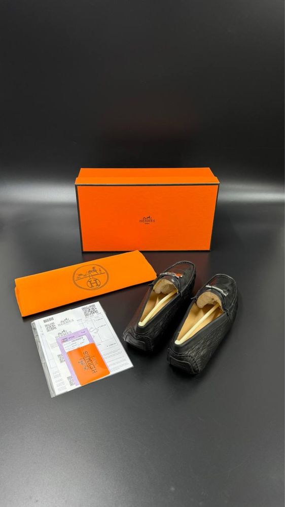 Mocasini Hermes Piele naturala Premium 40-44