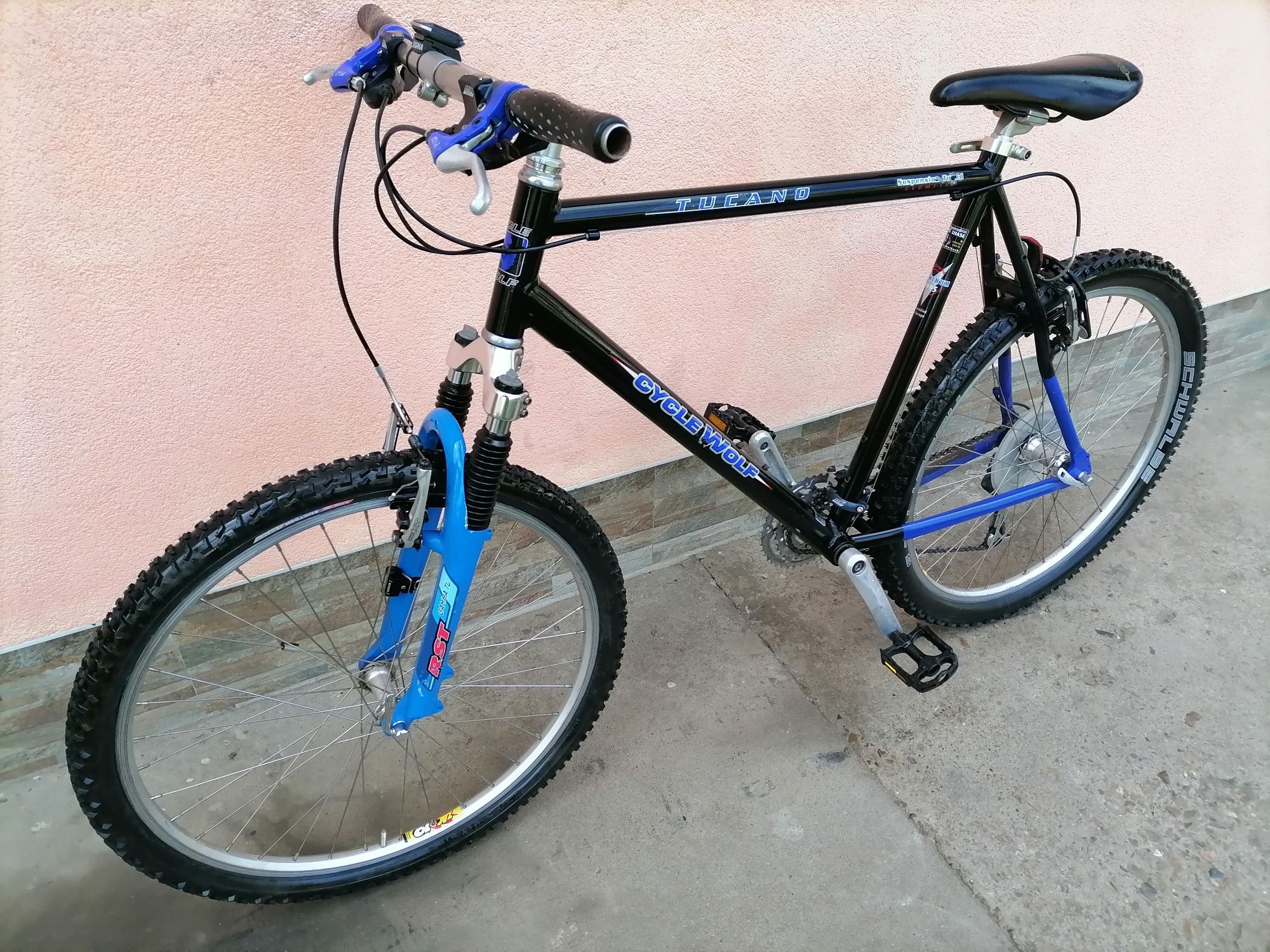 CYCLE WOLF TICANO Алуминиев планински Велосипед Колело 26 цола 27 ск.