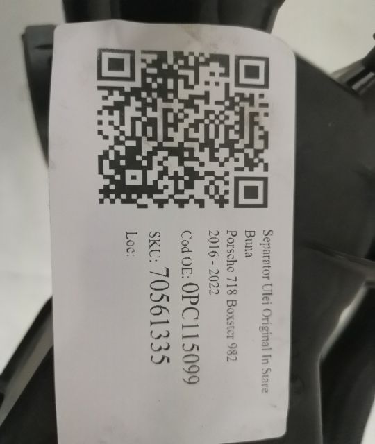 Оригинален Маслен Сепаратор в Добро Състояние Порше / Porsche 718 Boxs