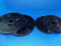 Set discuri Olimpice din fontă 50 kg 2x15 kg 2x10 kg 50/51 mm
