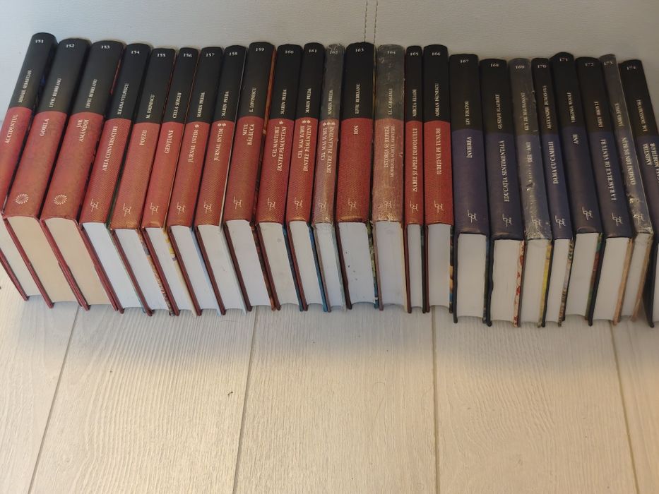 Set Biblioteca pentru toți, Jurnalul, vol 151-174, RAR, NOU