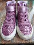 Pantofi sport înalți strălucitori H&M, mărimea 27