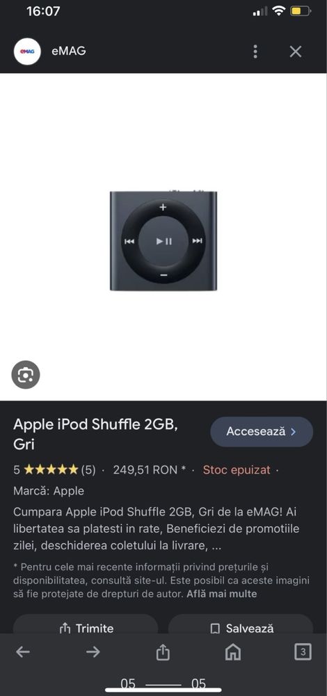 Apple iPod Shuffle (4th Generation)