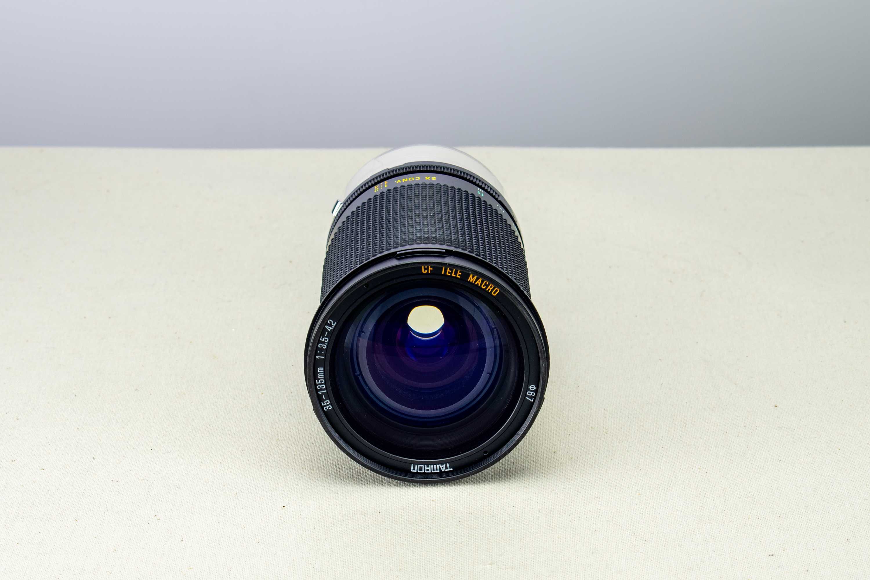Объектив Tamron 35-135 mm f/3.5-4.2 с адаптером на Canon или Sony