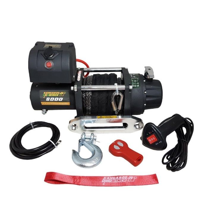 Лебедка KangaroWinch (PowerWinch) Compact синтетично въже 8000lb