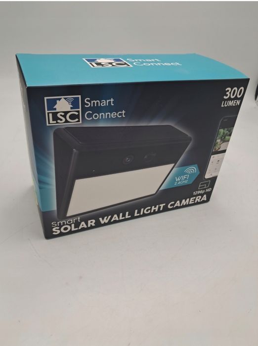 LSC Smart Connect Solar Wall Light Camera