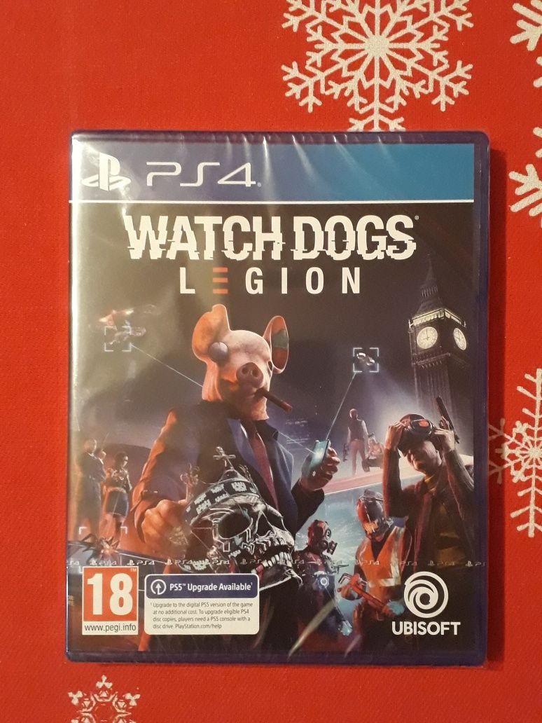 Sigilat, Watch Dogs Legion PS4, preț fix, nu fac schimb