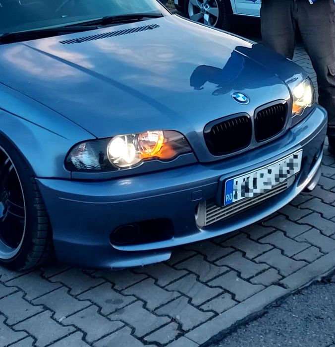 Grile nari black glossy grila laterala m3 style e46 coupé