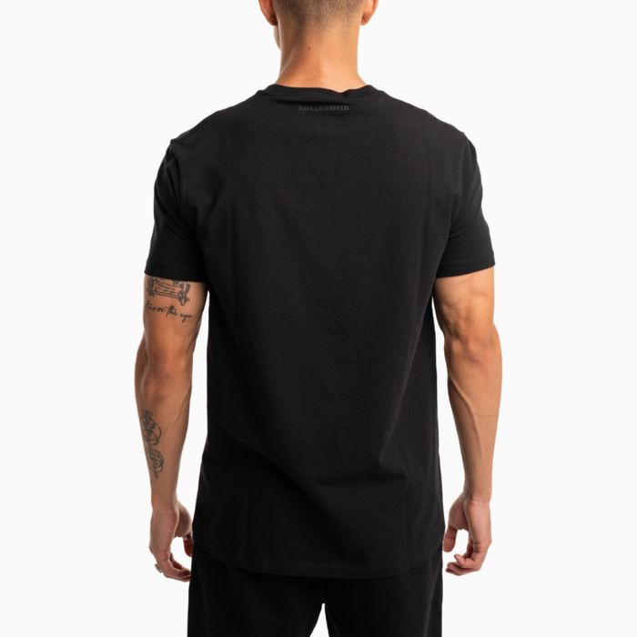 Оригинална мъжка тениска Karl Lagerfeld Black