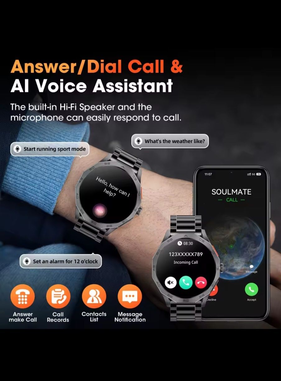Smart watch 1:85 inch