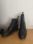 Dr. Martens 1460 Unisex Ankle Boots, noi, nepurtati