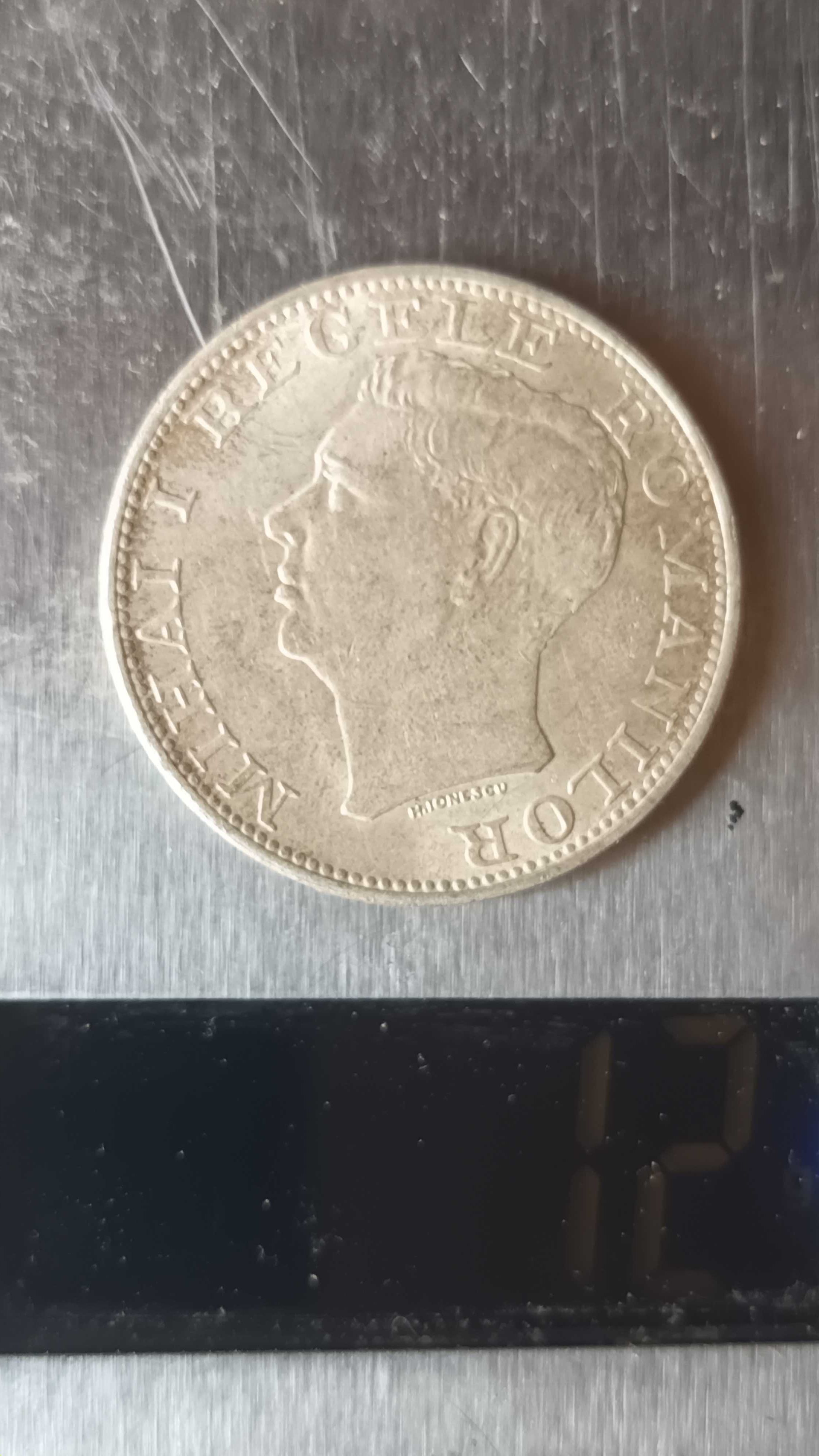 Moneda veche 1773 Ecaterina II + monede argint : 25.000 lei si 500 lei
