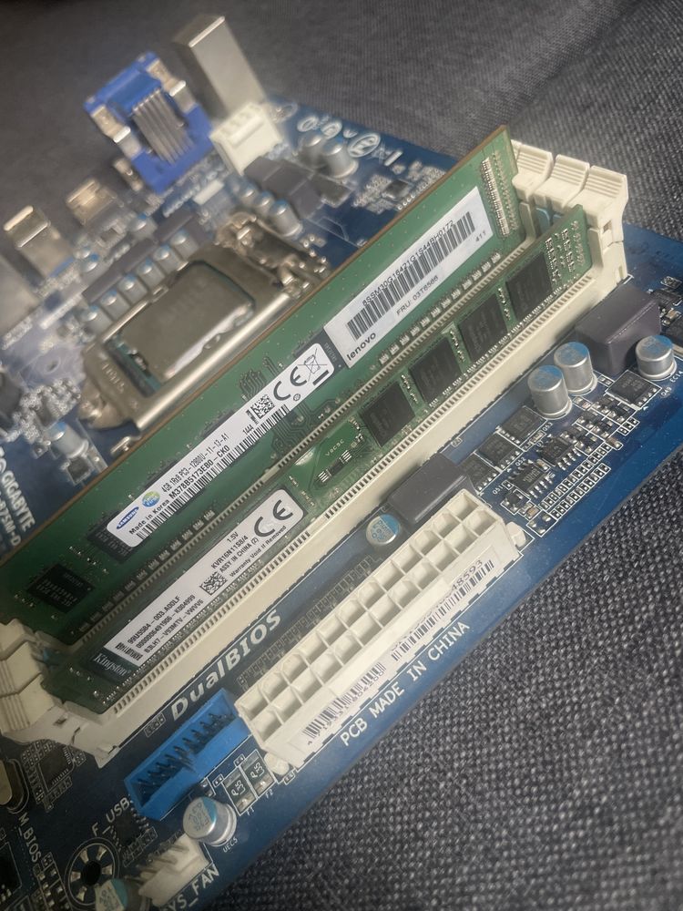 Комплект: Intel i7-3770 / Gigabyte GA-B75M / RAM 8GB DDR3