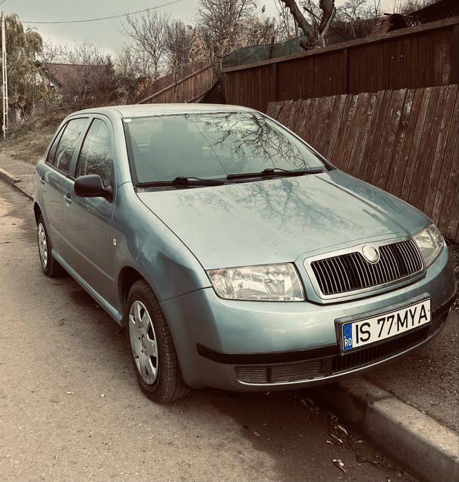 Skoda Fabia 1.2 Benzină – 2003 Mașină întreținută exemplar
