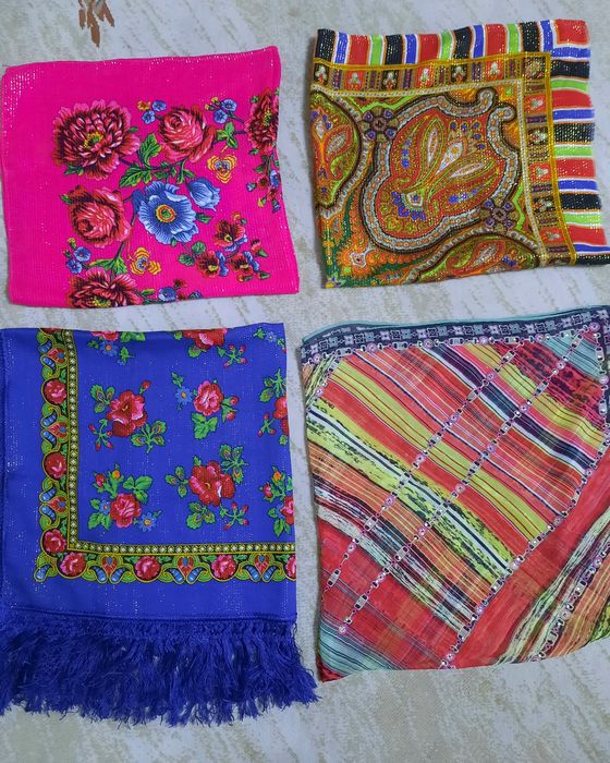 Платок советский винтаж