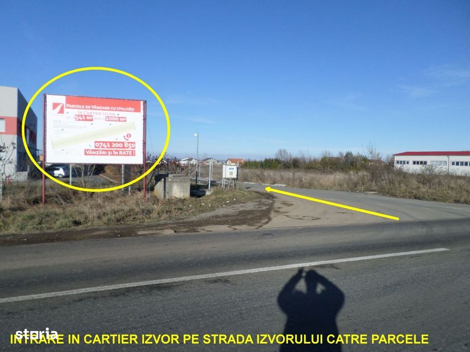 Parcele de casa in Izvor cu utilitati si panorama superba