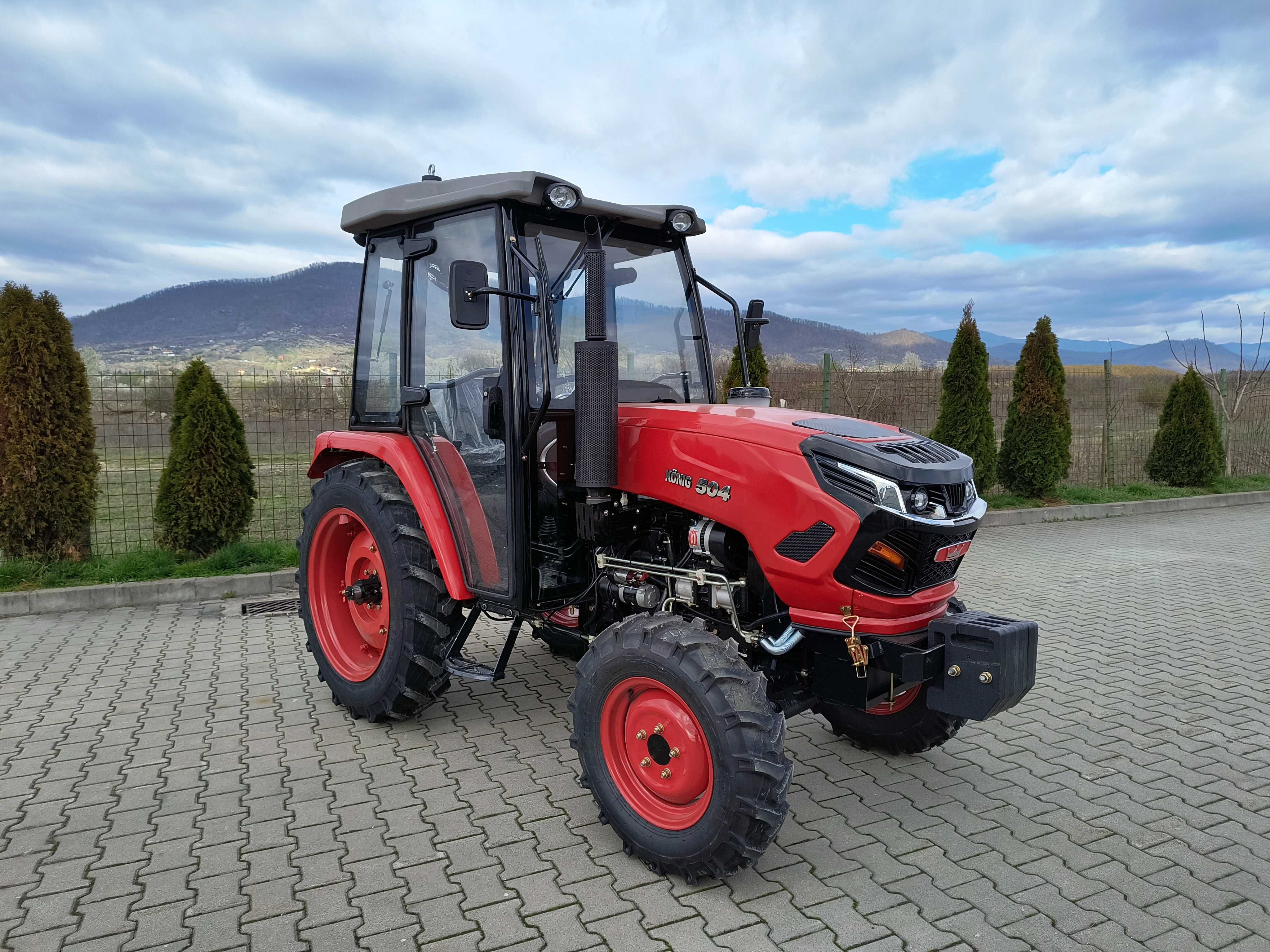 Tractor nou marca Konig cu cabina 50 CP Agramix