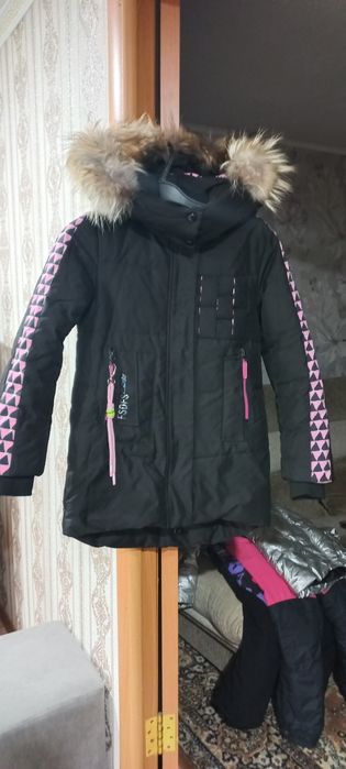 Куртка детская длинная