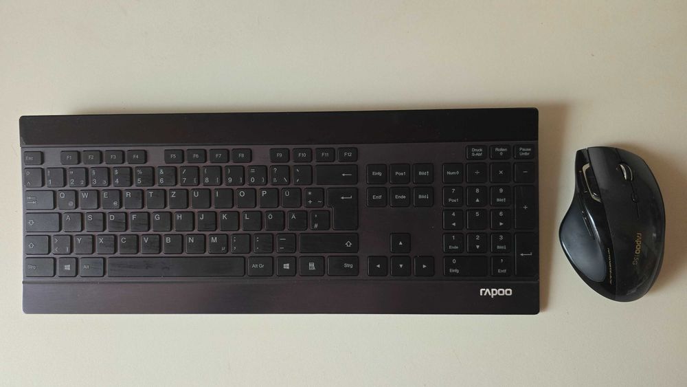 Set tastatura si mouse wireless Rapoo 8900P