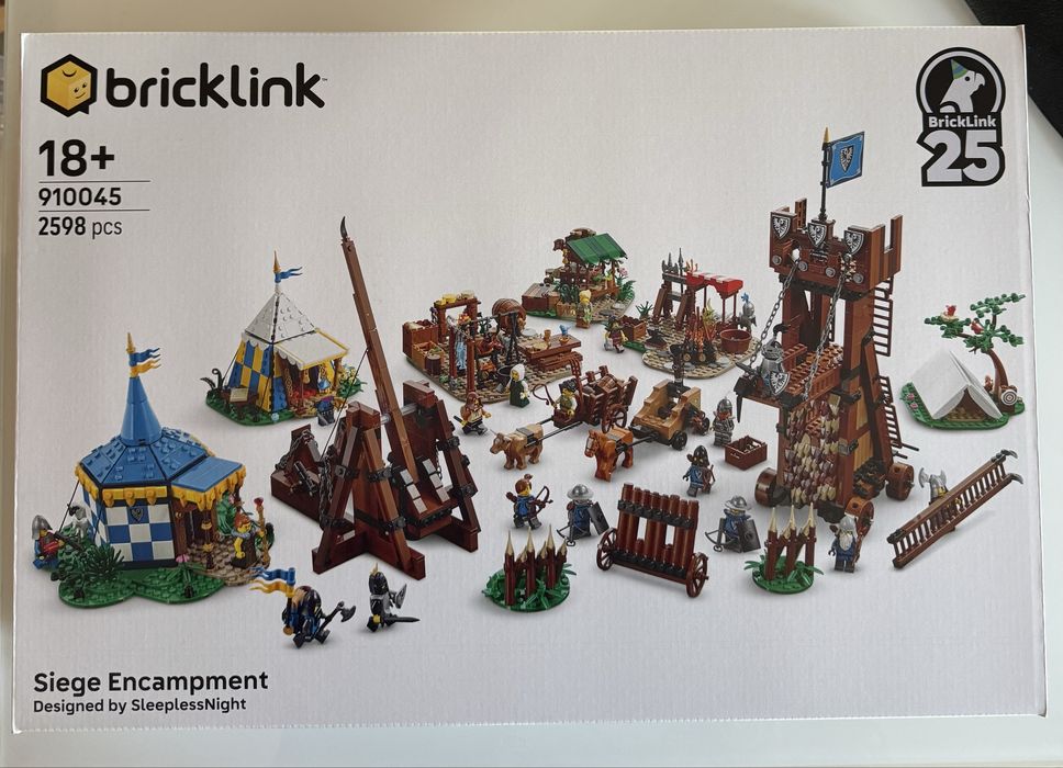 Lego Bricklink Siege Encampment 910045 [Original] [Sigilat]