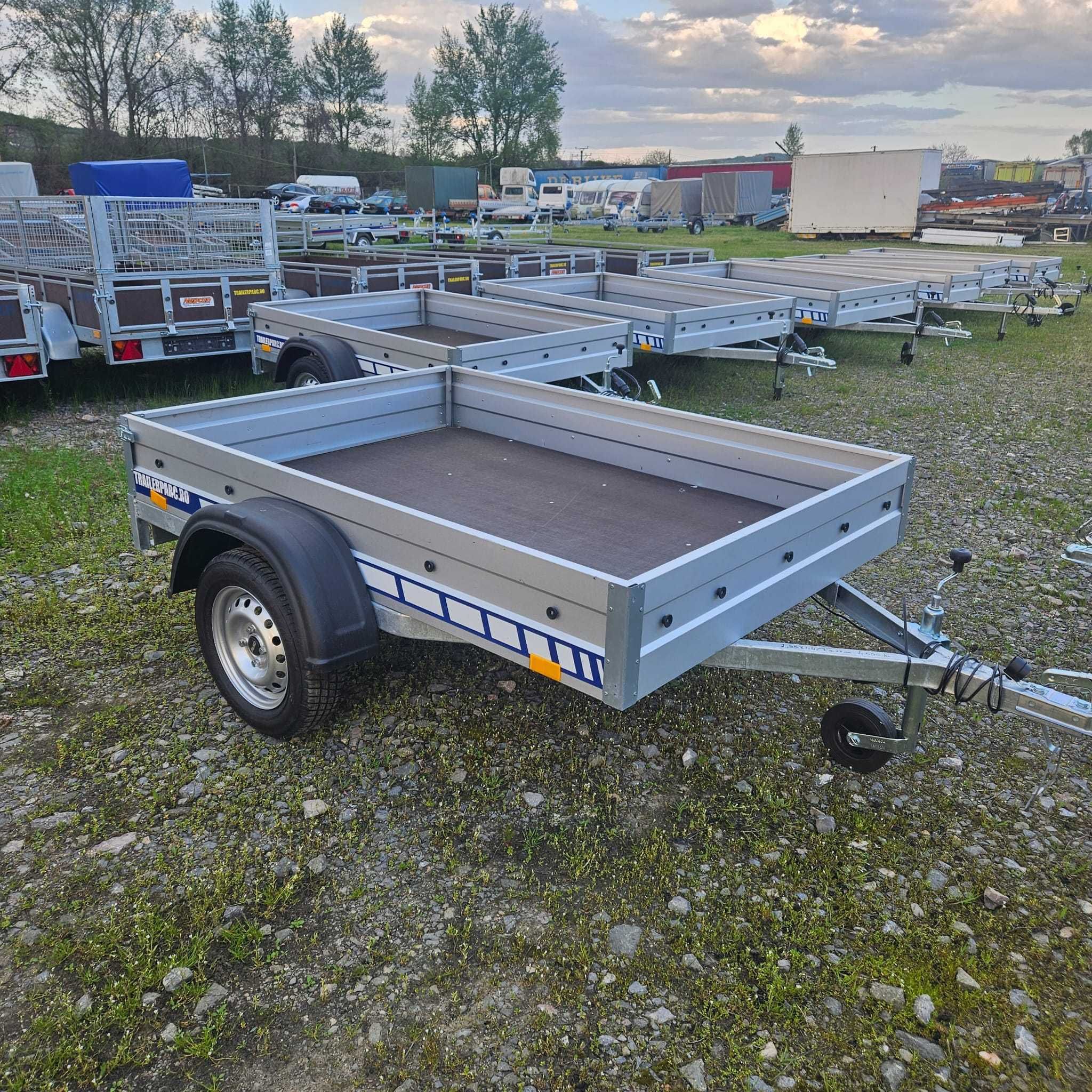 Remorca Niewiadow 2.05x1.10m, 2.05x1.5m, 2.43x1.10m