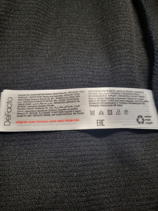 Bluză tip cardigan, DeFacto, mărime L, nouă cu etichetă