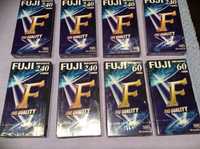 видео касети - VHS - Fuji - едночасови - 8 броя