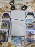 Vând PlayStation 5 - 1 TB + 2 manete + 5 jocuri negociabil!