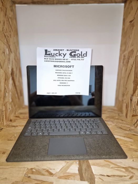 Microsoft Surface Touchscreen Intel i5 Gen 7 8gb #38780