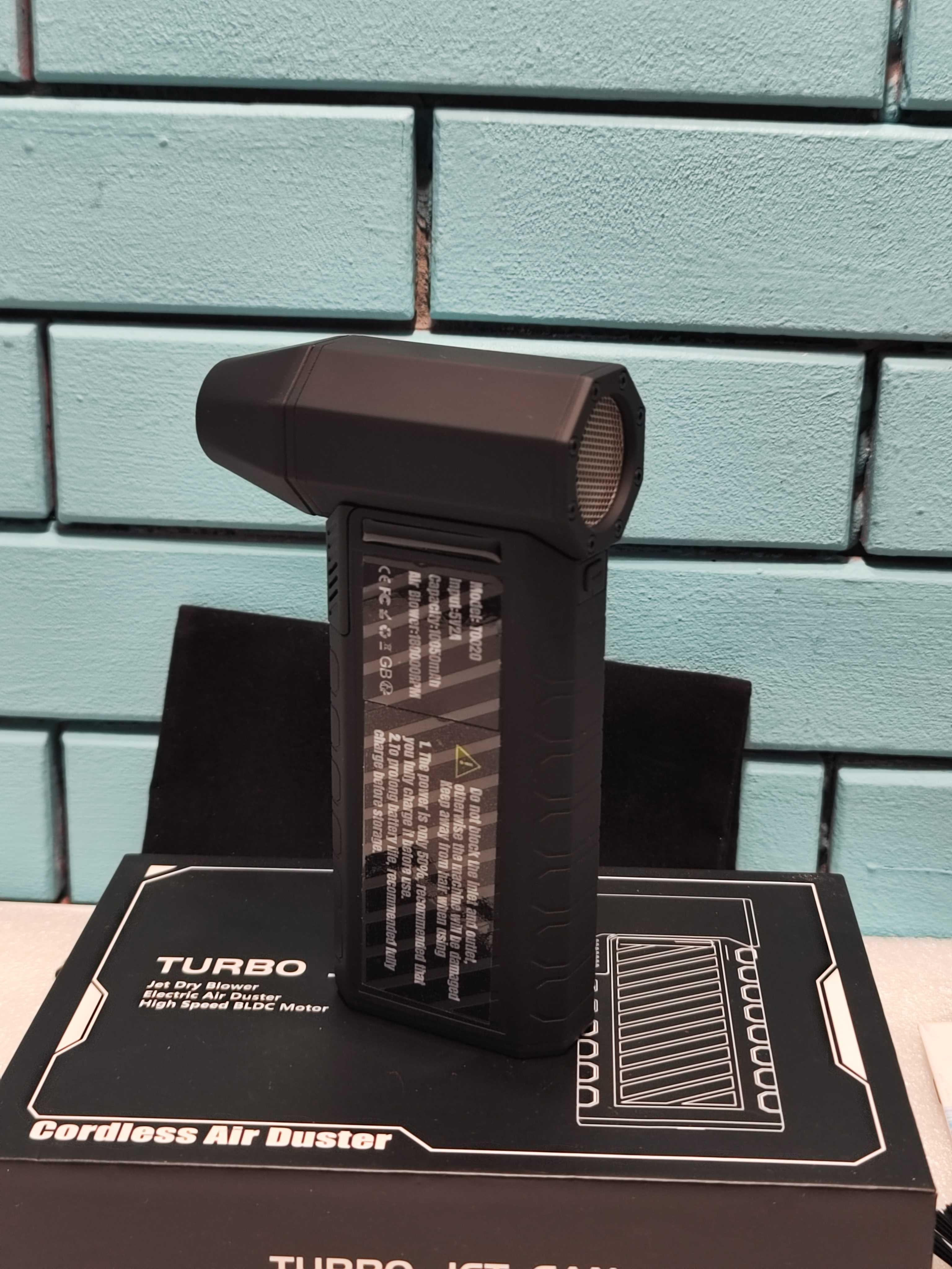 CCmall безжичен въздушен дъстър 180000RPM с 3 скорости и LED