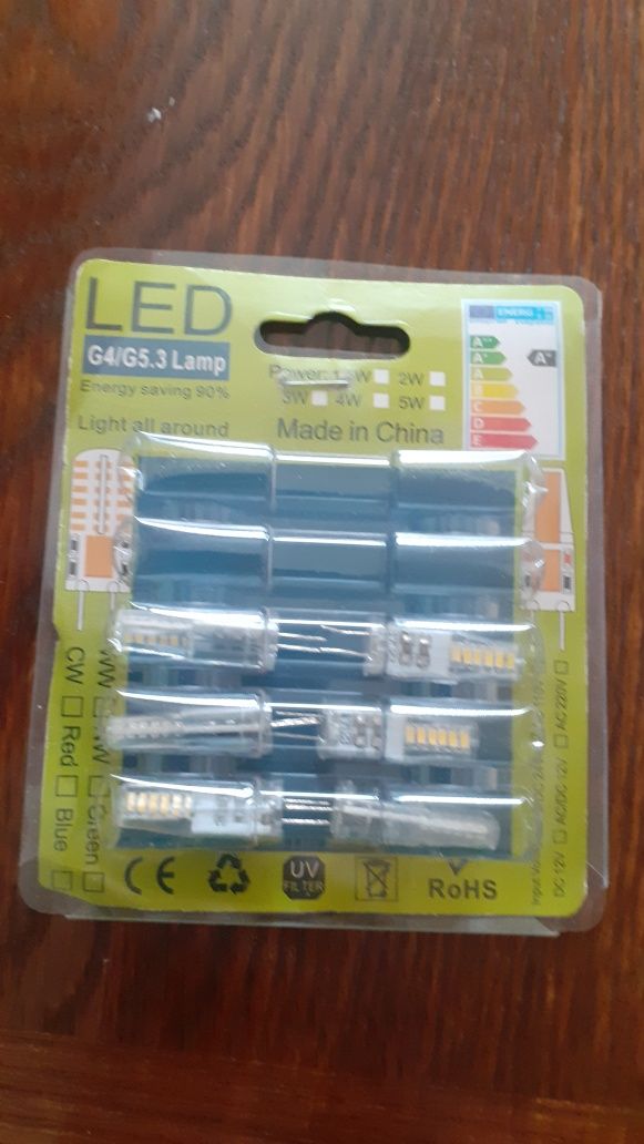 LED крушки G4 12V/3W--6 броя