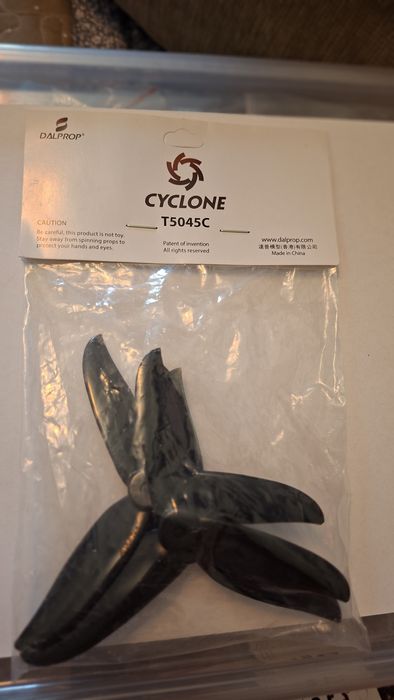 4 seturi a 4 elice Cyclone 5" pentru Drone FPV (Dalprop Cyclone)