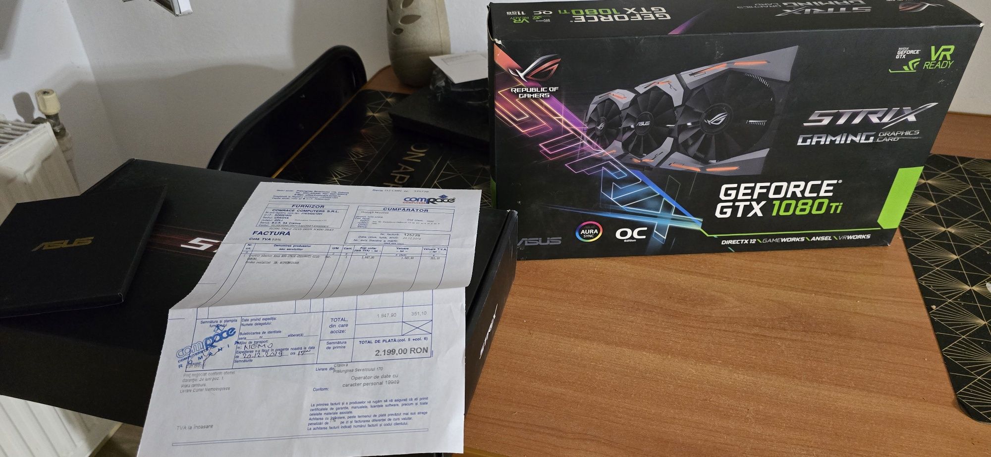 Asus Rog Strix GTX 1080TI
