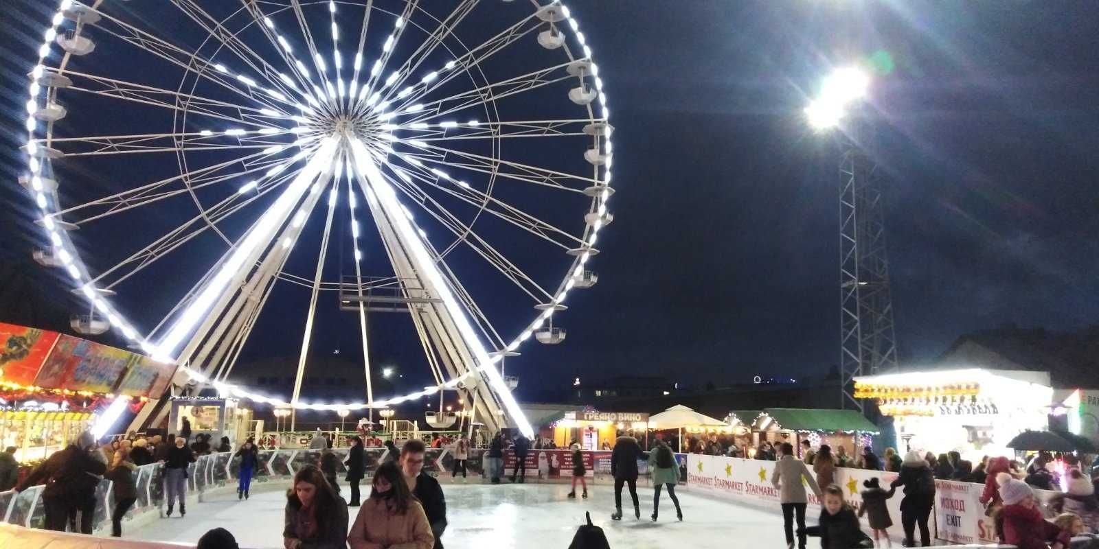 отдавам под наем и продавам ледена пързалка / I rent and sell ice rink