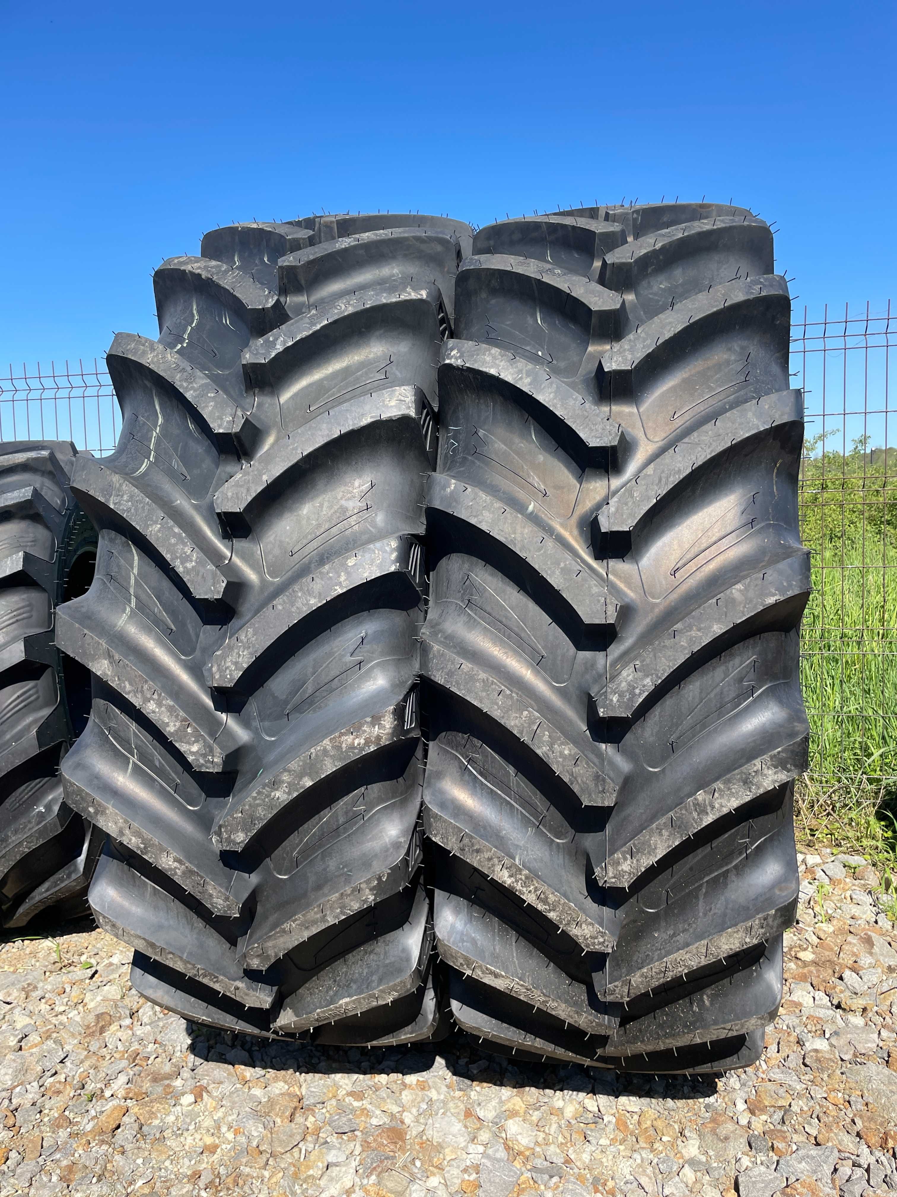 Cauciucuri noi 520/70R38 MRL anvelope radiale tractor DEUTZ CASE