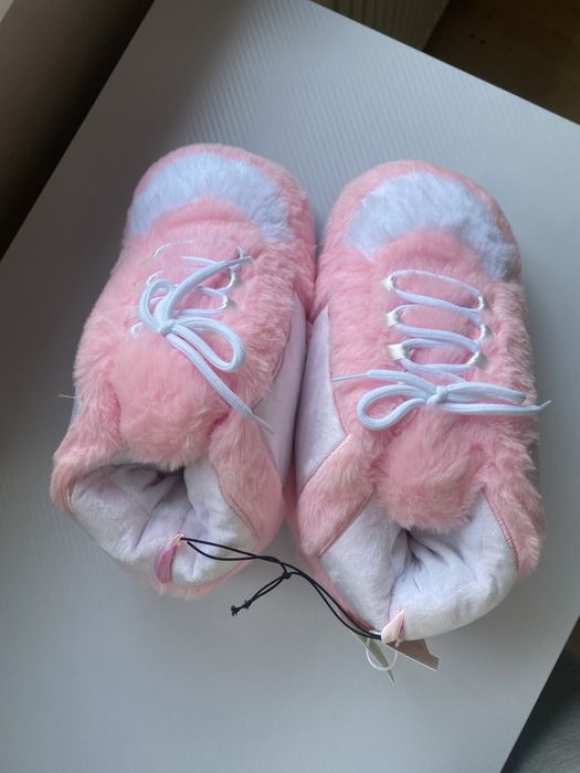 Пухкави домашни чехли