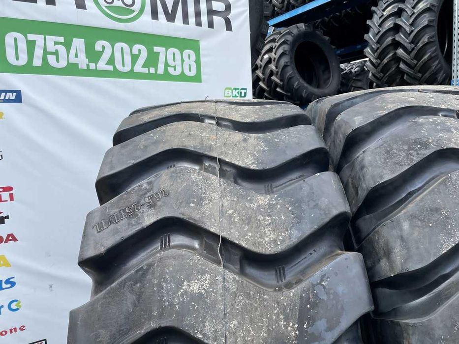 Marca ROADMILE 26.5-25 cu 32 pliuri pentru vola cauciucuri noi