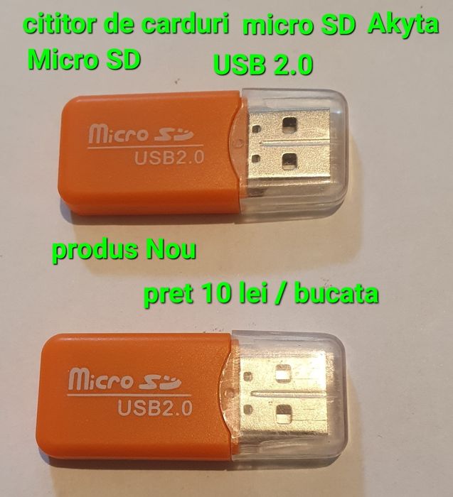 Cititor carduri Micro SD