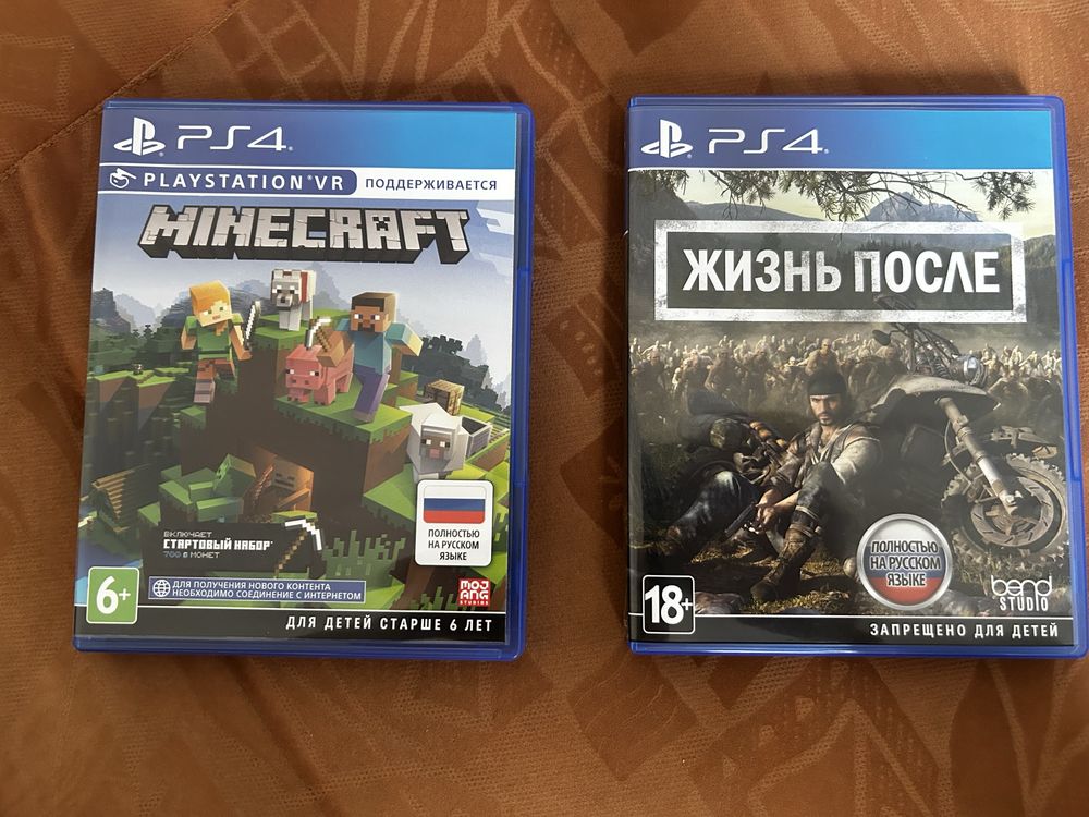 Игры PS4 Minecraft,Жизнь после