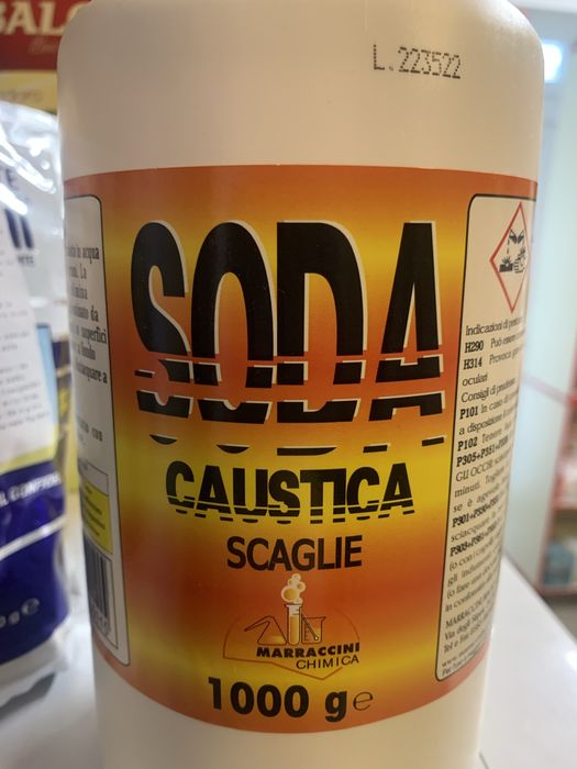 Soda caustica 1 kg