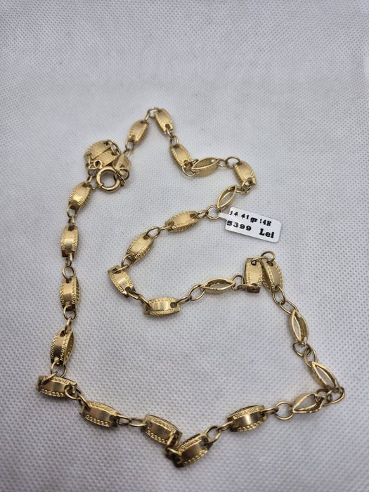 Lanț aur 14k 14,41gr lungime 60cm cod 19759