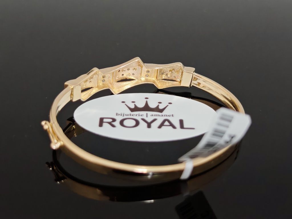 Bijuteria Royal CB : Bratara fixa aur 14K 12,53 gr