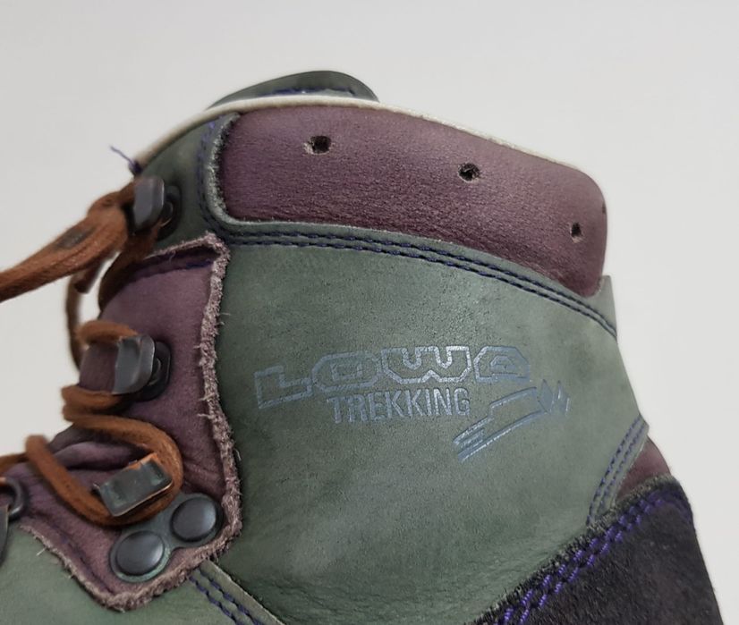 Bocanci LOWA Trekking,  piele naturală, all season, munte, nr 39 1/2