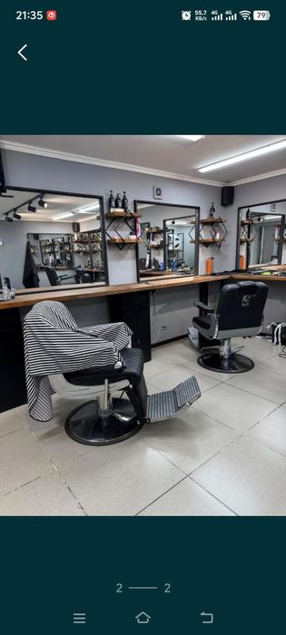Сдаются кресла для барбера в центре города!
Все условия и удобства име