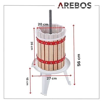 Преса за плодове 6Л AREBOS