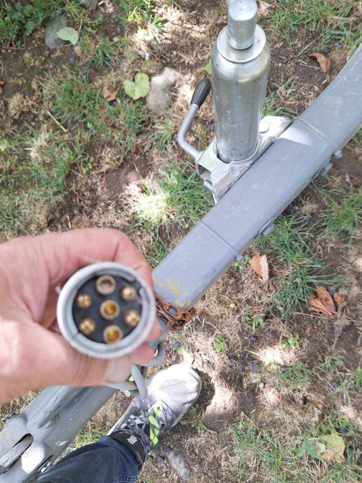 Регистриран колесар за лодка