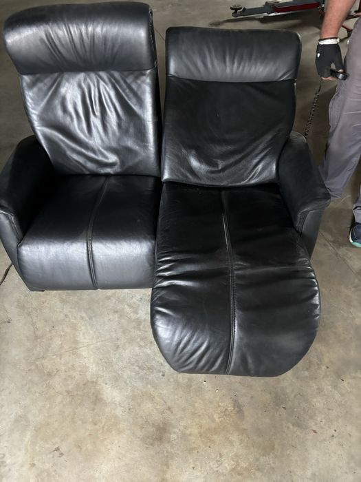 Canapea piele electrica