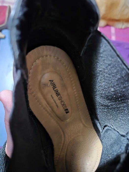 Ghete dama, AIR LINE Shoes, piele naturala, 43, purtate o data