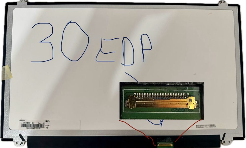 Матрица 15.6 30 pin 1 lane