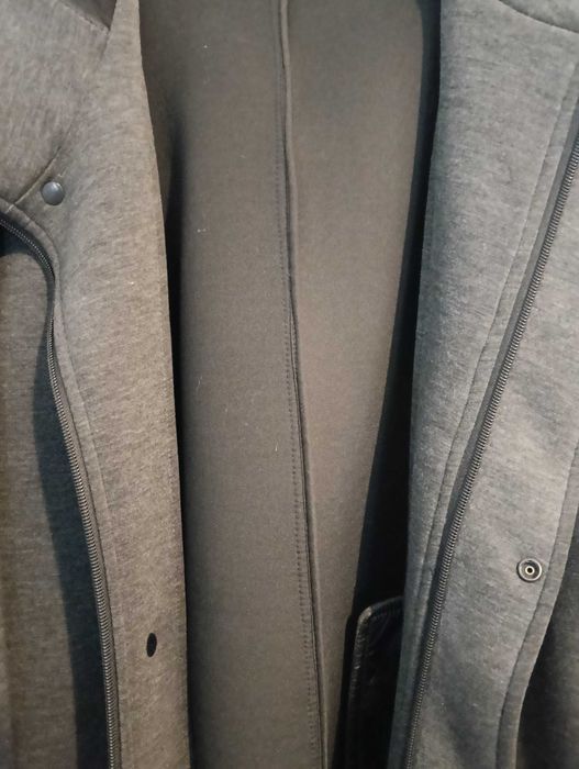 geacă parka lungă cu glugă ZARA bărbați NOS